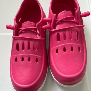 Kids Pink Shoes plastic
